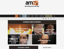 Tablet Screenshot of amtvmedia.com
